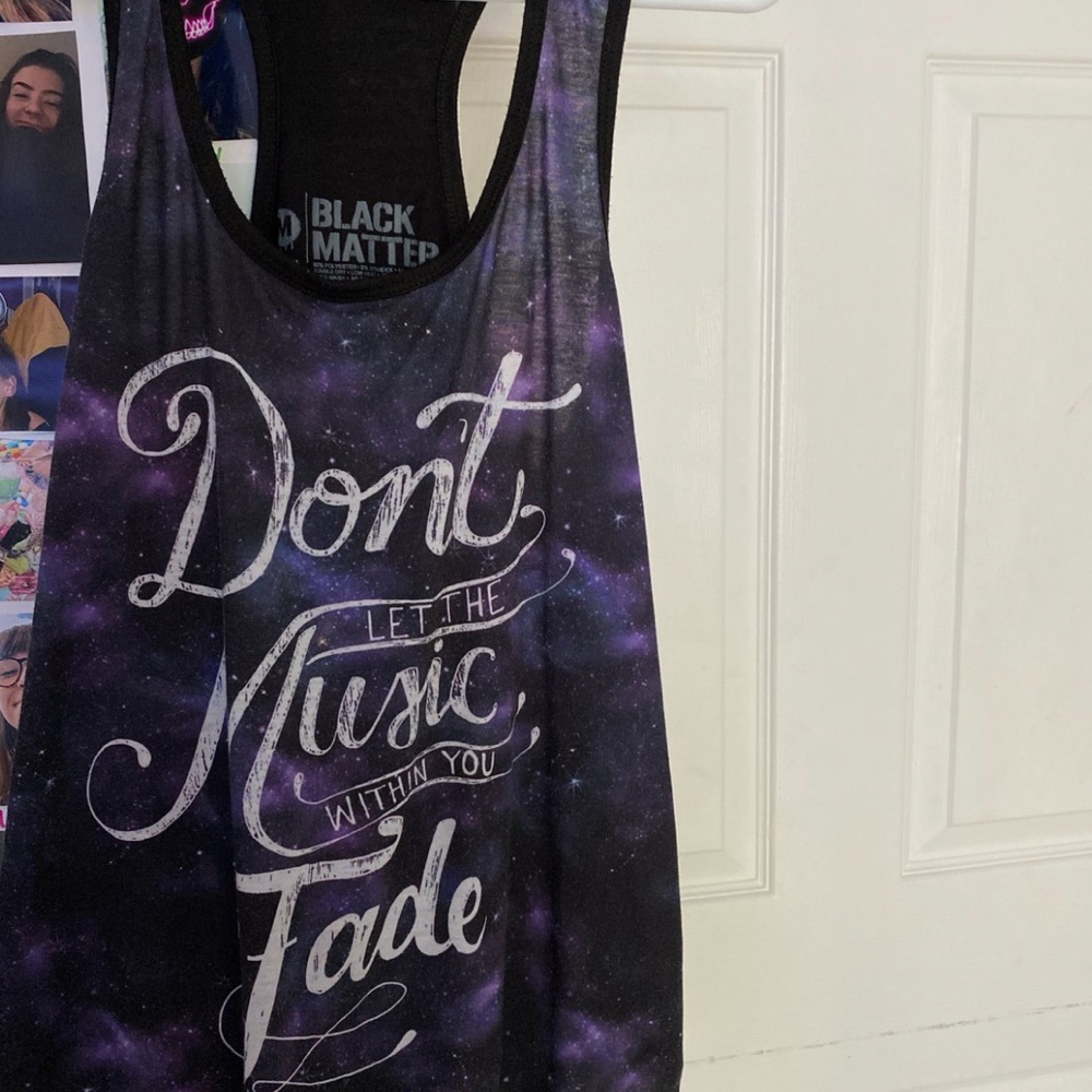 “Don’t let the music within you fade” shirt